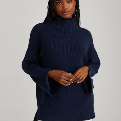 Women 525 America  | Wilhelmina: Funnel Neck Tunic