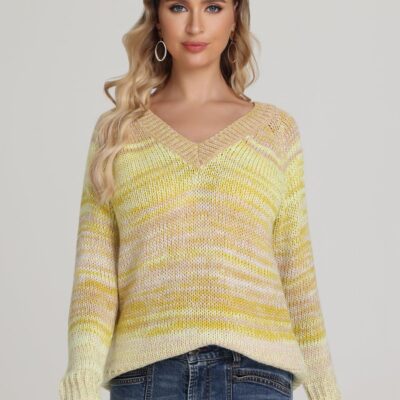 Women 525 America  | Janice: Ombre Reversible Cardigan Pullover Margarita Multi