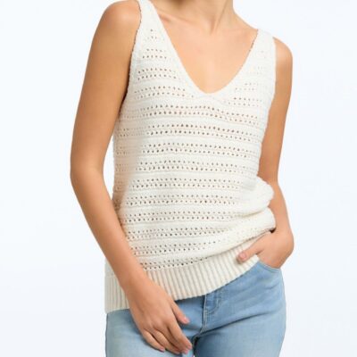 Women 525 America  | Crimped Cami Chalk