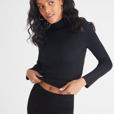 Women 525 America  | Haley: Rib Mockneck Pullover