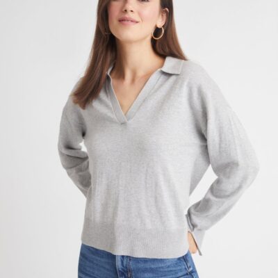 Women 525 America  | Maddi: V-Neck Collar Pullover