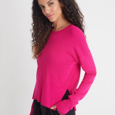 Women 525 America  | Nola: Rib Crewneck Pullover