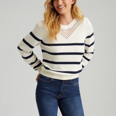 Women 525 America  | Lucy: Stripe Pullover